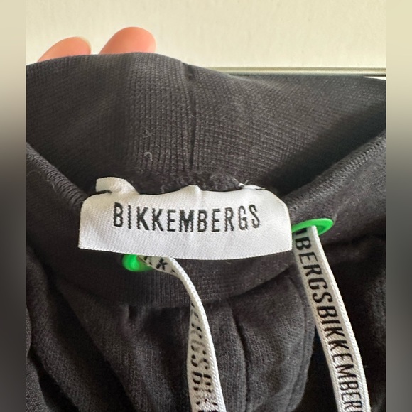 Bikkembergs Toddler Black Contemporary Jogger Sweatpants size 18-24 Months EUC - Picture 5 of 9